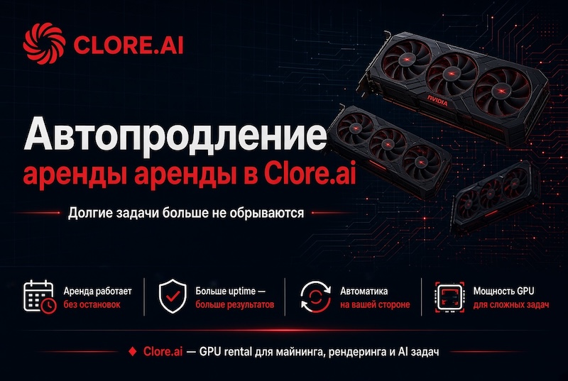 Clore.ai что нового в октябре 2026