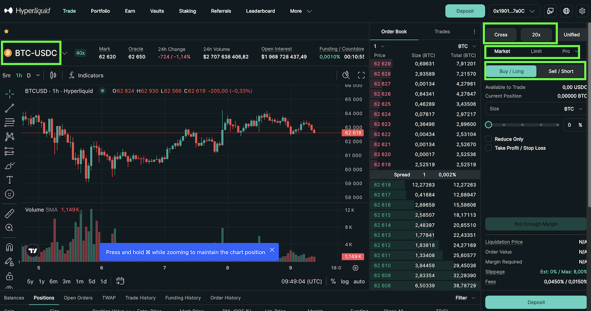 Hyperliquid Trading