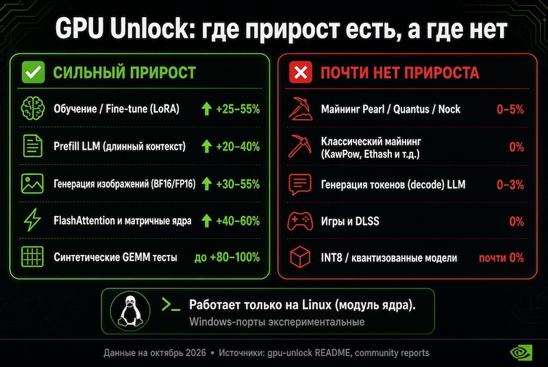 gpu unlock инфографика