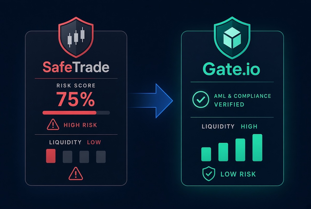 SafeTrade to Gate migration