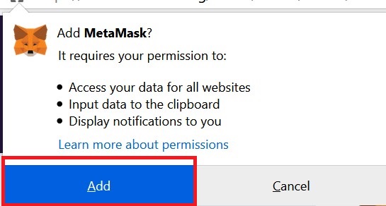 metamask permission