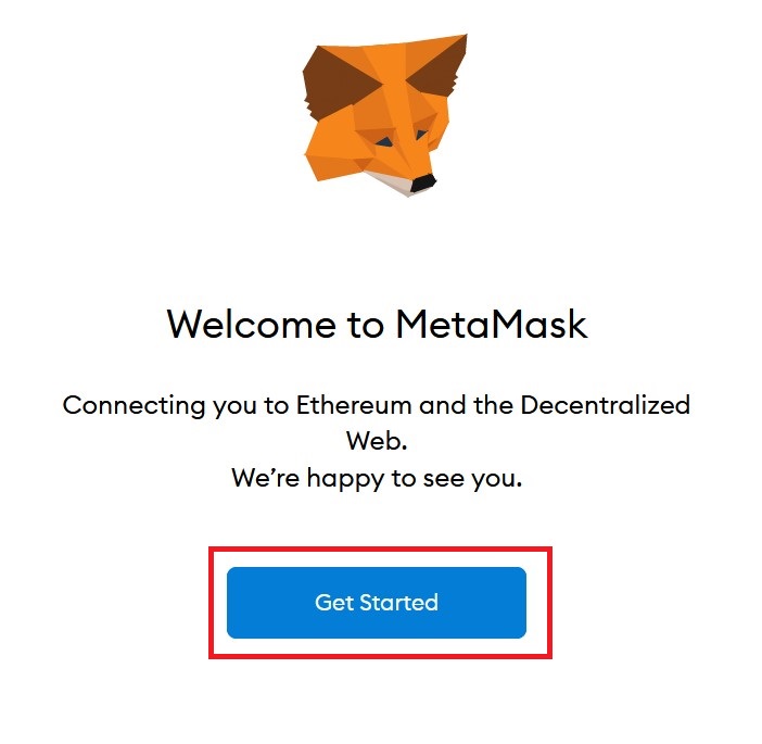 欢迎使用metamask