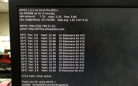 AsRock H110 Pro BTC+ с поддержкой 13 GPU под Windows и Linux