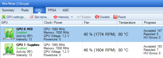 The new version of the software to monitor and manage miners: Awesome Miner 2.0