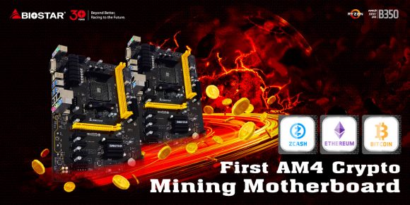 Первая материнская плата для майнинга с поддержкой процессоров AMD Ryzen