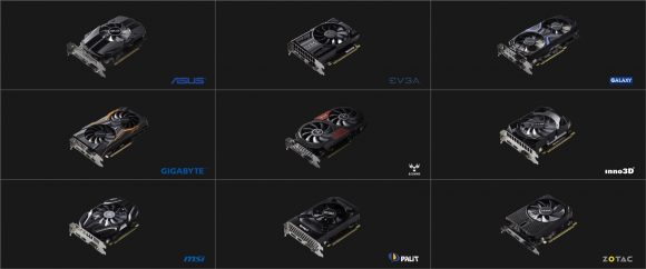 Nvidia анонсировала новые видеокарты Geforce GTX 1050 и GTX 1050 Ti