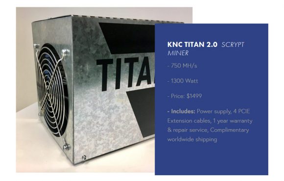 KNC Titan 2.0 Miner - выглядит как СКАМ