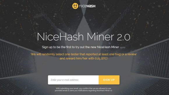 NiceHash готовы выпустить NiceHash Miner 2.0