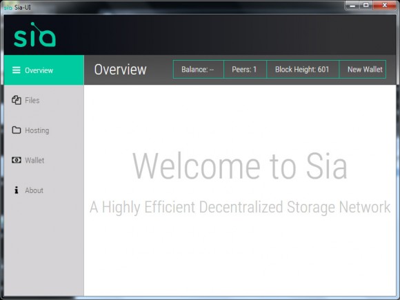 Первый взгляд на Sia - сервис облачного хранения данных на основе Blockchain