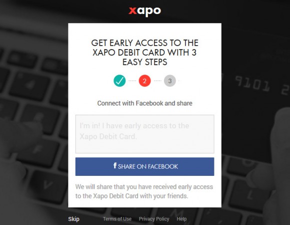Онлайн биткоин кошелек и дебетовая карта XAPO