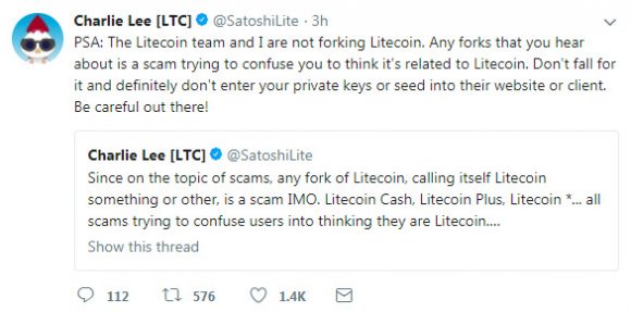 Litecoin Cash (LCC): предстоящий SHA256-форк Litecoin