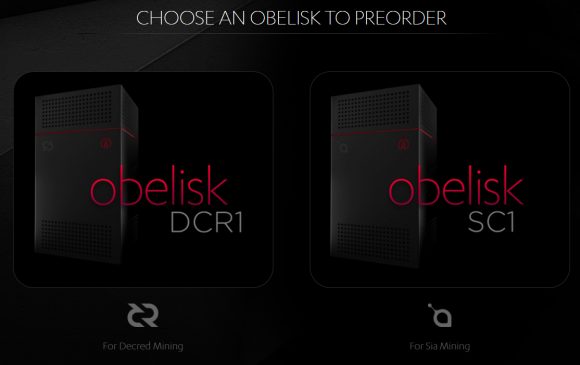 Анонсирован первый ASIC майнер для добычи Decred (DCR) - Obelisk DCR1