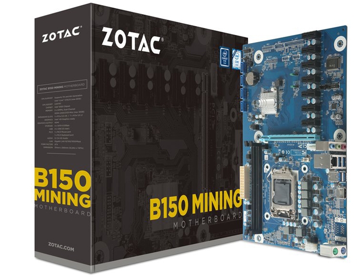 zotac b150 mining board