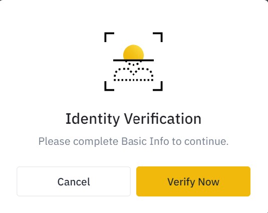 binance verification kyc